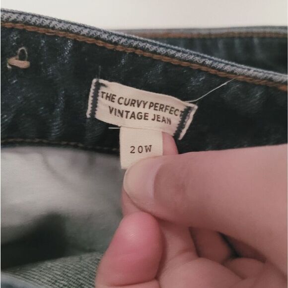 Madewell The Curvy Perfect Vintage Jean Size 20W in Blue - Picture 7 of 7